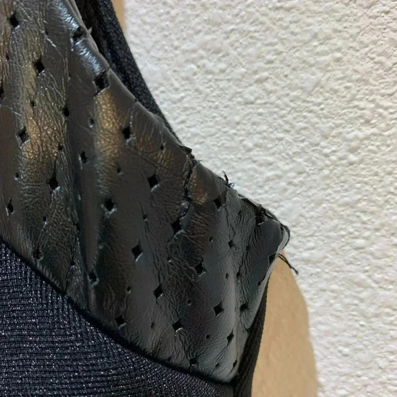 JustFab Lexie Bodycon Dress Casual Black Size L - Picture 14 of 15